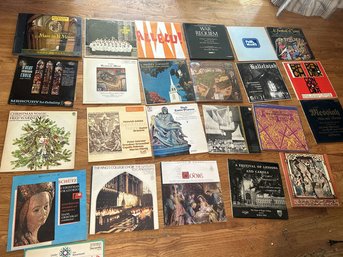 Vinyl Records Featuring Classical Artists, Religious Albums, Symphony,