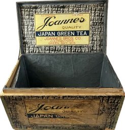 Joannes Quality Japan Green Tea Box. 18x11x10