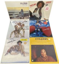 6 Unopened Vinyl Records, Lorraine Johnson, Etta Jones, Sheila Jordan, Thelma Jones And Many More