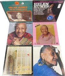 6 Unopened Vinyl Records, Helen Humes, Alberta Hunter And Many More