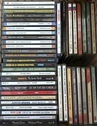 40 CDs- Golden Age Of American Rock N Roll, Patsy Cline, Jazz Divas, Chris Connor, Emil Gilels And Many More