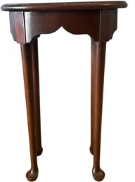 Wooden Small Side Table (14.25x21x10)