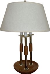 Elegant Side Table Lamp - 21.5' Height
