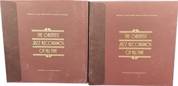 (2) The Greatest Jazz Recordings Of All Time Vinyl Lot, See Photos For Details