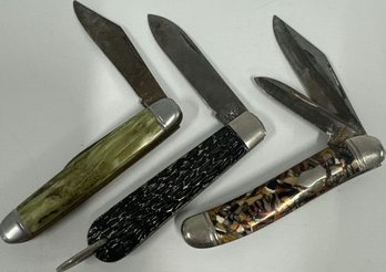 (3) Pocket Knifes