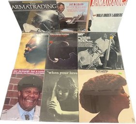 (9) Unopened Vinyl Records, Patti Austin, Jay Mcshann, Joan Armatrading And Many More