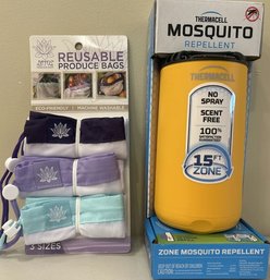 Zone Mosquito Repellent & Reusable Produce Bags