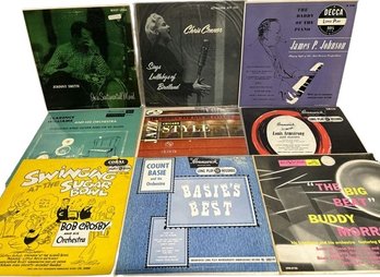 10 Vinyl Records (9)-Louis Armstrong, Buddy Morrow, Bob Crosby And Many More