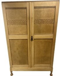 Wooden Media Armoire - 41.5Lx21W68.5H