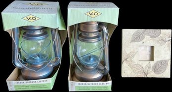 New-in-package V&O 11 Lanterns. Floral Picture Frame.