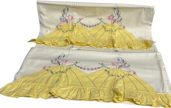 Southern Belles Embroidered Pillowcases