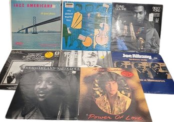 Vinyl Records (8). The Gerald Wiggins Trio, Ricky Ford, Joe Albany, Red Garland And Many More