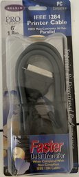 Belkin 6 1.8m IEEE 1284 Printer Cable