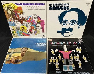 Collection Of Vinyl Records (20) Includes Tommy Alexander, Louis Armstrong, Toshiko Akiyoshi And More!