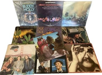 Vintage Vinyl Collection Including Bob Dylan, Buddy Holly, America And More (10)
