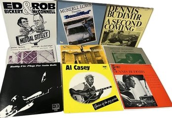 Collection Of  50 Plus Vinyl Records, Dennis Budimir, Peter Leitch, Red Norvo, Harry Nilsson & Many More