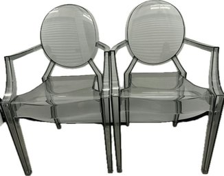 MCM Glam Ghost Acrylic Chairs (20.5x37xc)