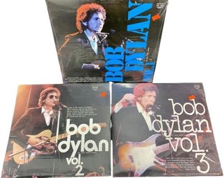 3 Bob Dylan The Little White Wonder Vol. 1-3 Vinyl Records