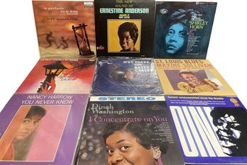 Collection Of Vinyl Records, 50 Plus. See Photos For Titles