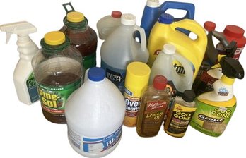 Cleaning Products & Car Maintenance Products: Partially Full