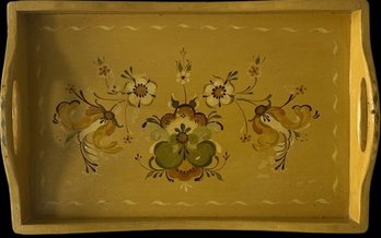 Hand Painted Decorative Serving Tray (16.5x11)