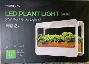 LED Plant Light (4000K) 14W Plant Grow Light Kit From Torch Star-UnusedNew In Box