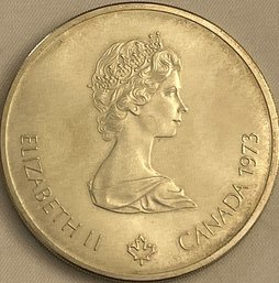 1976 Canadian 10 Dollars Silver Montreal Coin