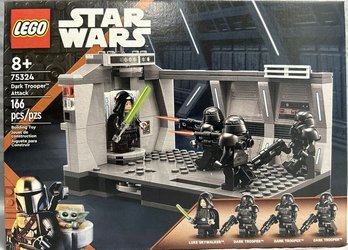 LEGO 75324 Star Wars Dark Trooper Attack- New In Box, 166 Pcs