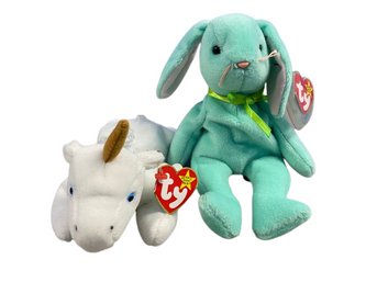 Beanie Babies PVC Pelletsstyle- Mystic And Hippity