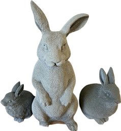 Outdoor Rabbit Statue Standing Sculpture