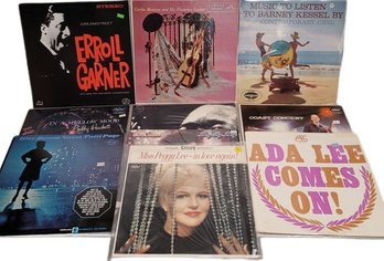 Vinyl Records (10). Erroll Garner, Ada Lee, Peggy Lee And Many More
