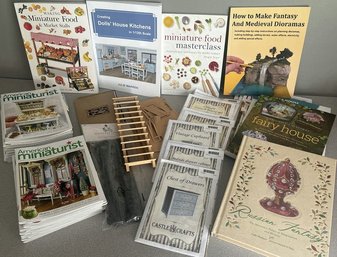 Miniatures- Fairy Lights, Books, Magazines, Kits, Building Supplies, Kitchenware, And Many More