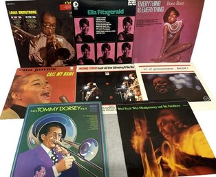 Vinyl Records, (8), Etta James, Diana Ross, Basie