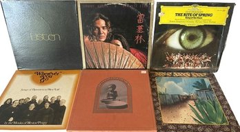 6 Vinyl Records- Reggae, Tommy Bolin, Bangladesh, Monks