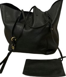 Alexander McQueen Leather Tote Women's Black Skull Leather Tote