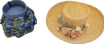 Womans Hats With Carrying Case.