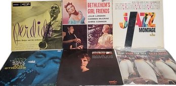 Vinyl Records (6). Johnny One Time, Johnny Hodges, Stan Getz.