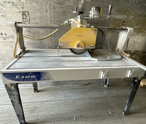EMMEDUE E100 Portable Bench Saw For Stone And Building Materials. Ideal Use For Construction Sites