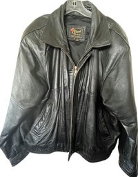 Mens Leather Jacket By Reed Sportswear. Size R46