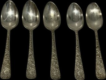 R.S And CO Silver Spoons - 5'H