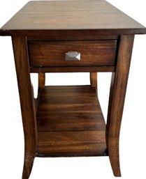 Wooden End Table 24Lx16Wx24H