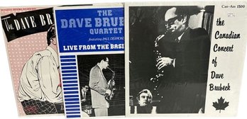 3 UNOPENED Dave Brubeck (2nd) Vinyl Records