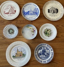 Decorative Plate Collection - Largest Measuring 9'