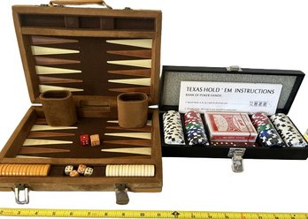 Texas Holdem  And Backgammon Games