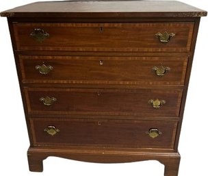 George III Style Chest  - 32Lx19Wx44.5H