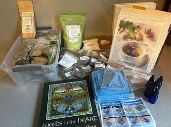 Herbs, Books, Capsule Filler, Jars, Bottles