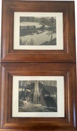 Framed Black And White Photography With Matching Frames (20.5x17.5)