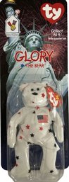 Limited Edition 1999 Glory The Bear TY Beanie Baby- Unopened In Packaging