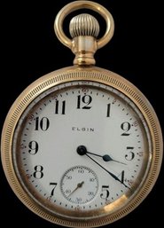 Good Tone Pocket Watch With Some Tarnish Spots, Not Working