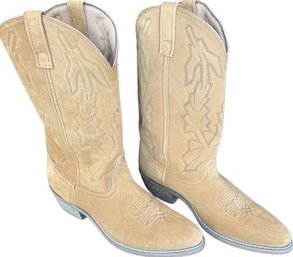 Laredo Mens 11.5D Leather Cowboy Boots